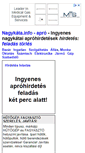 Mobile Screenshot of nagykata.info